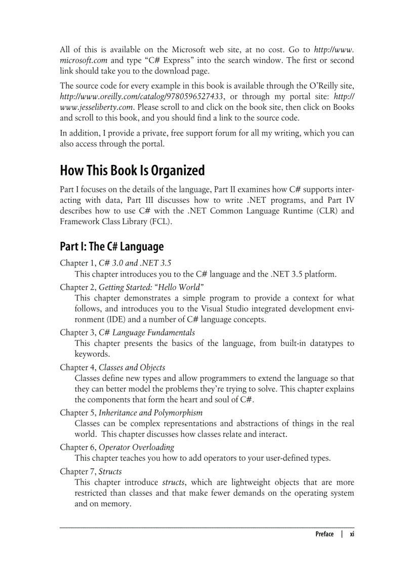 image for page Programming CSharp 3 0 5th Edition Jan 2008