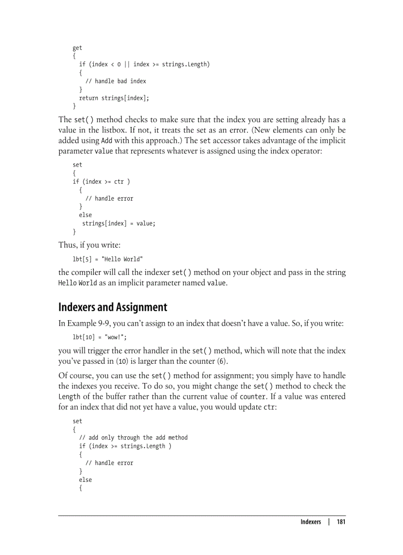 image for page Programming CSharp 3 0 5th Edition Jan 2008
