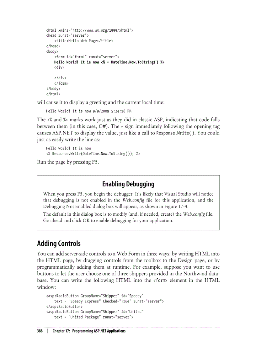 image for page Programming CSharp 3 0 5th Edition Jan 2008