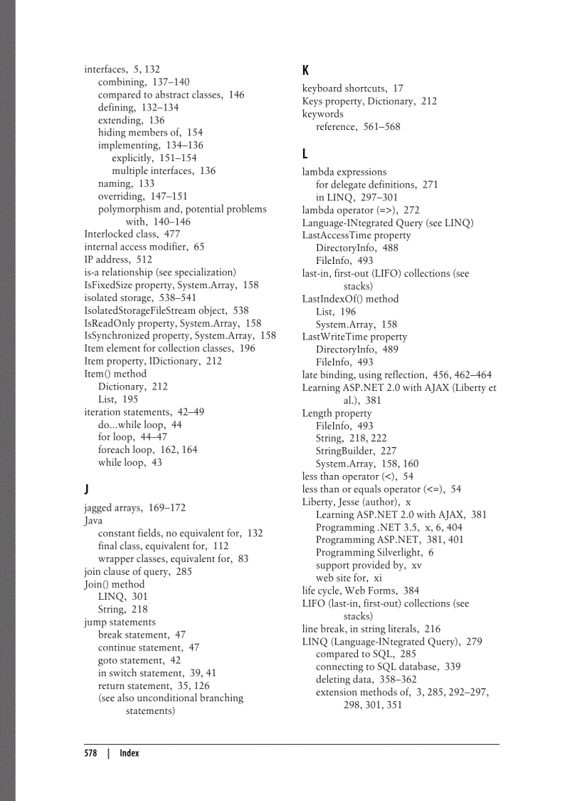 image for page Programming CSharp 3 0 5th Edition Jan 2008