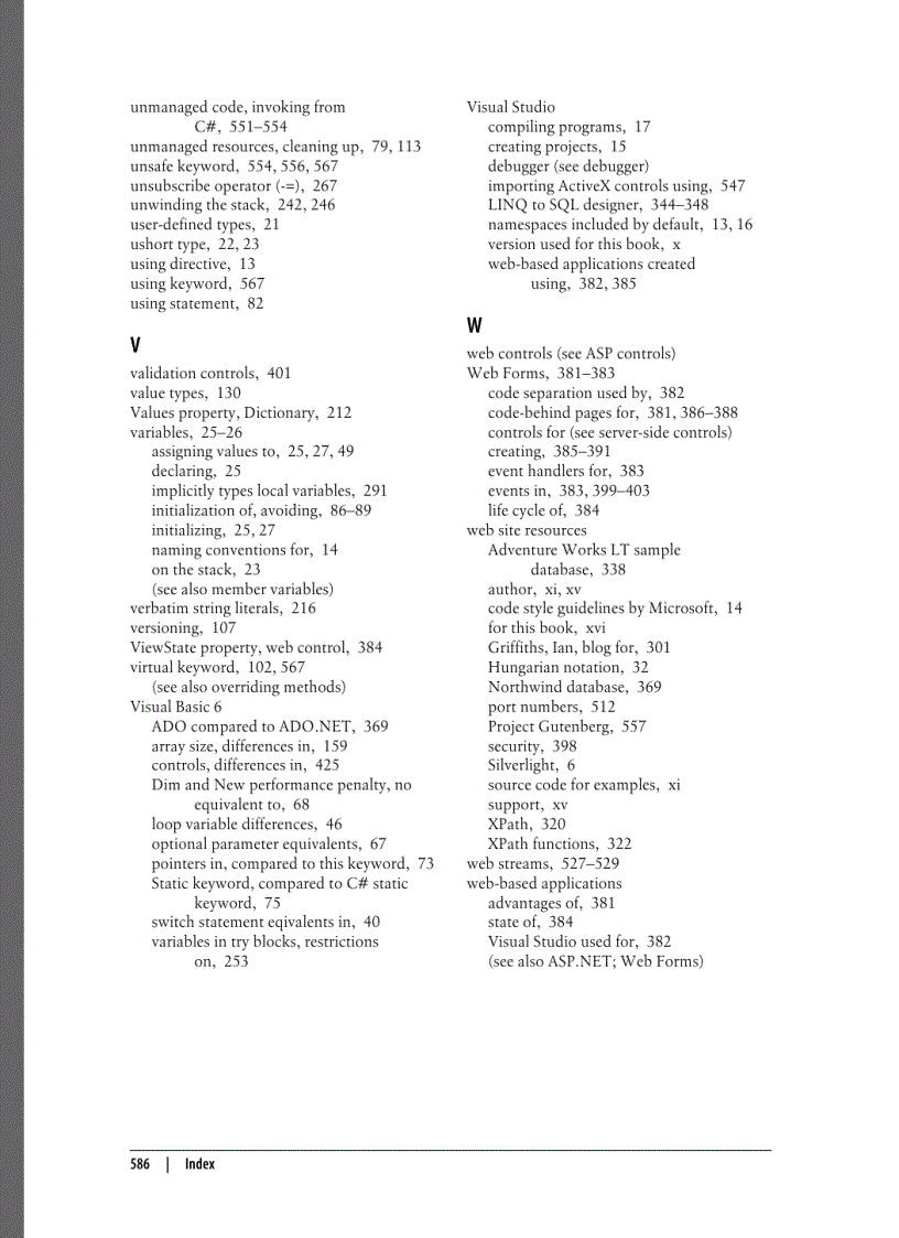 image for page Programming CSharp 3 0 5th Edition Jan 2008