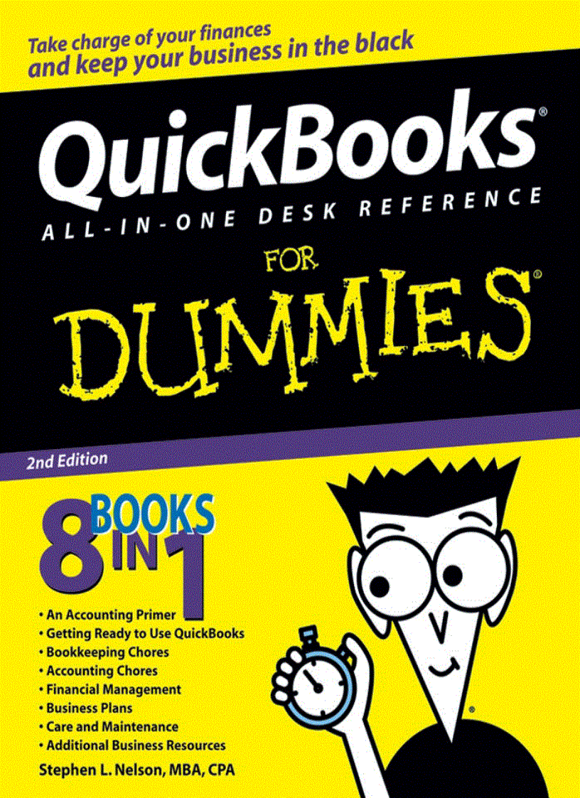QuickBooks All in One Desk Reference for Dummies