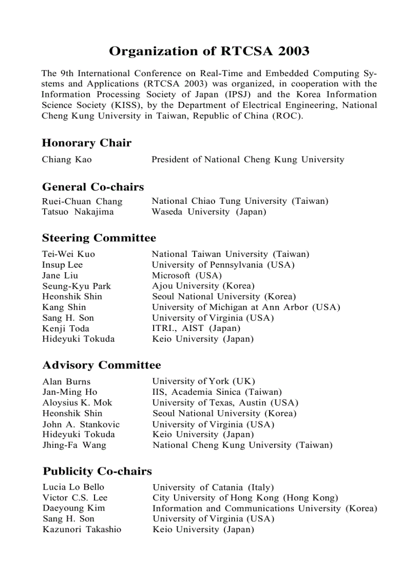 image for page Real Time and Embedded Computing Systems and Applications