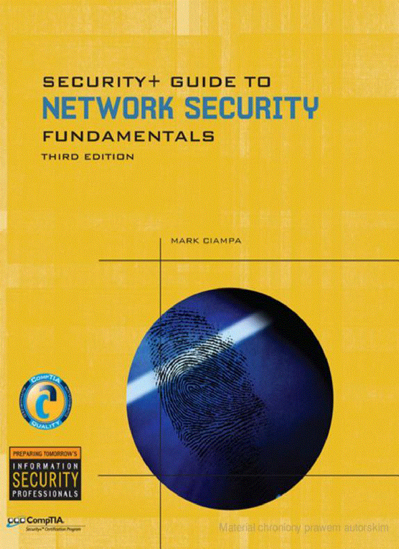 image for page Security Guide to Network Security Fundamentals 3rd Edition