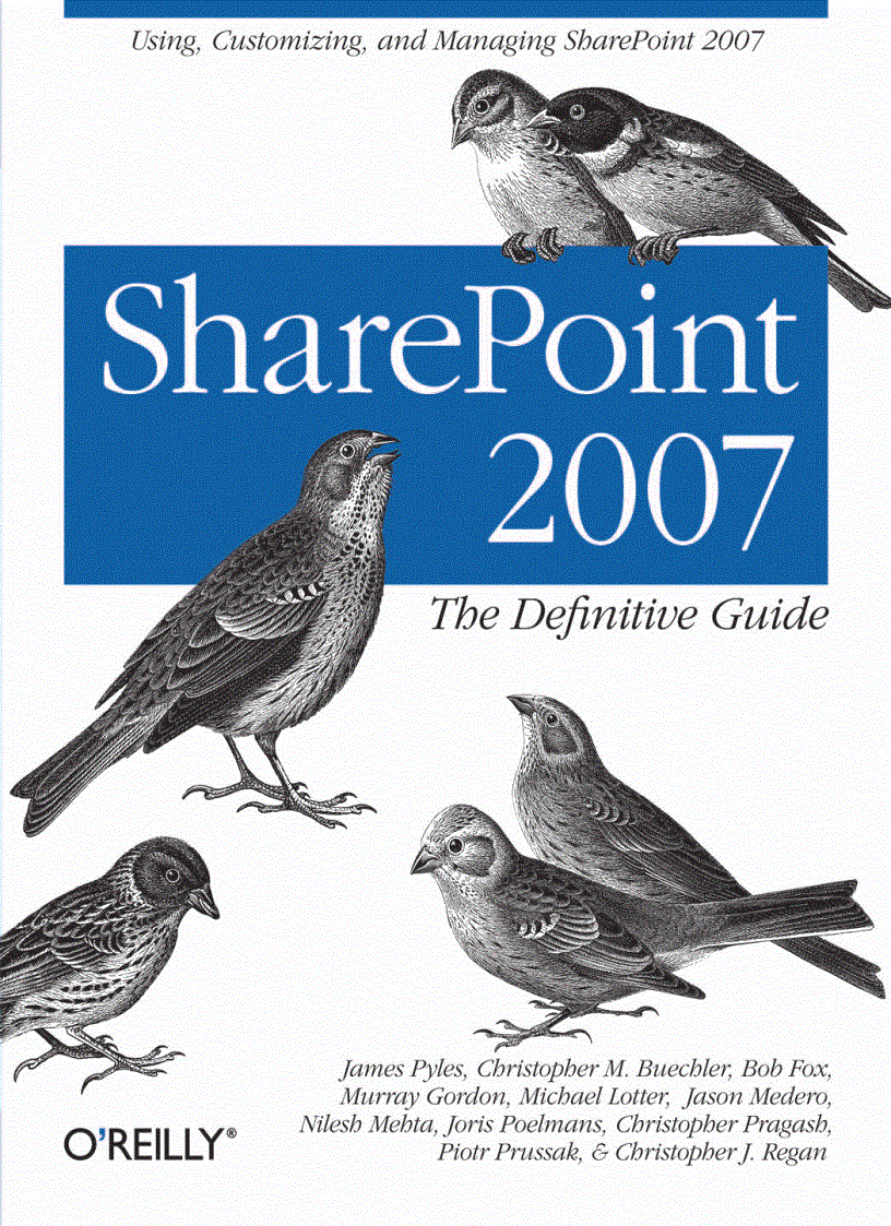 image for page SharePoint 2007 The Definitive Guide Sep 2007