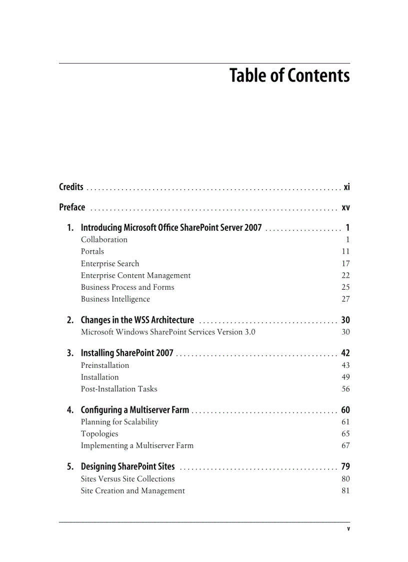 image for page SharePoint 2007 The Definitive Guide Sep 2007