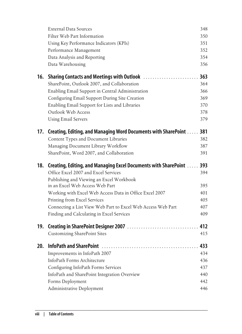 image for page SharePoint 2007 The Definitive Guide Sep 2007