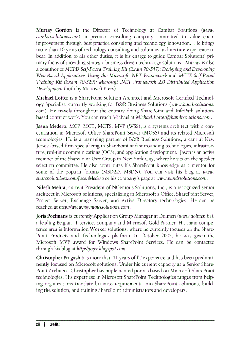 image for page SharePoint 2007 The Definitive Guide Sep 2007