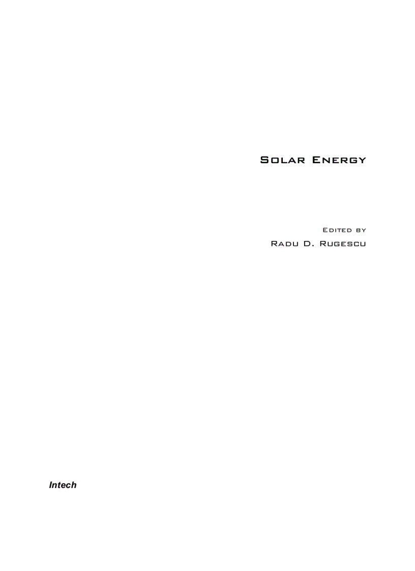 image for page Solar Energy