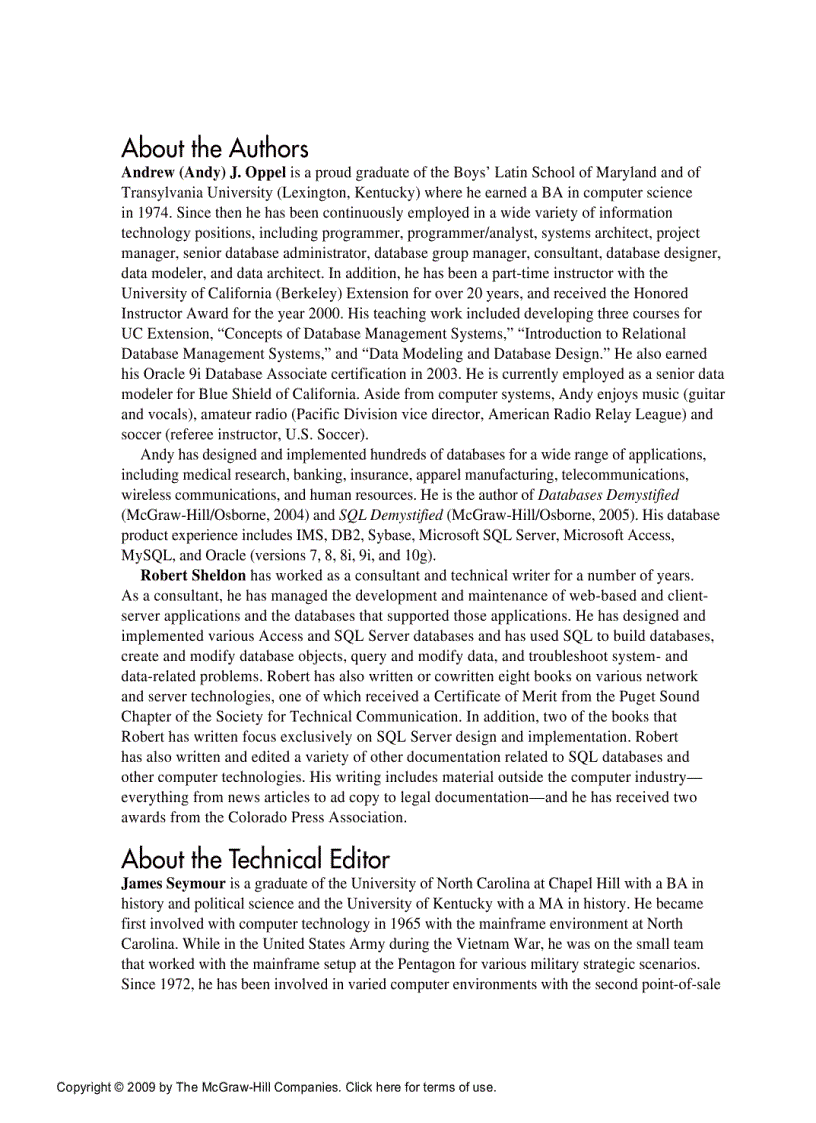 image for page SQL A Beginners Guide Third Edition