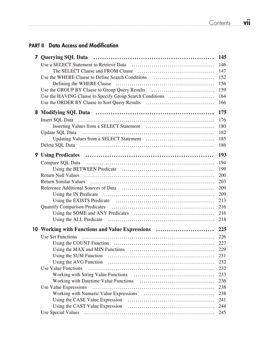 image for page SQL A Beginners Guide Third Edition