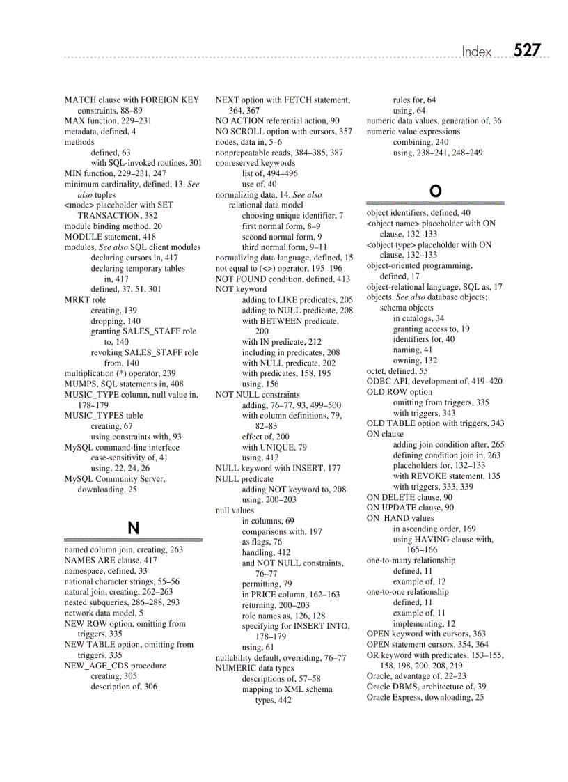 image for page SQL A Beginners Guide Third Edition