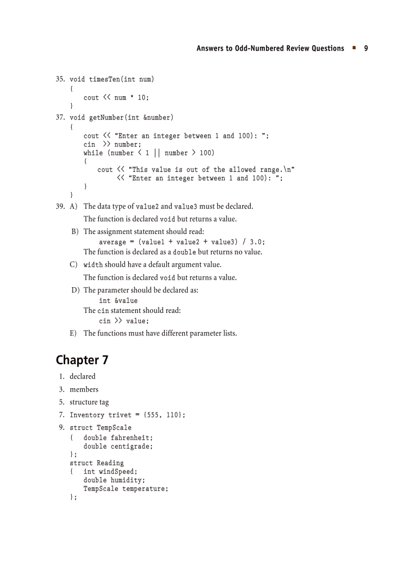 image for page Starting Out with C Early Objects 5th Edition