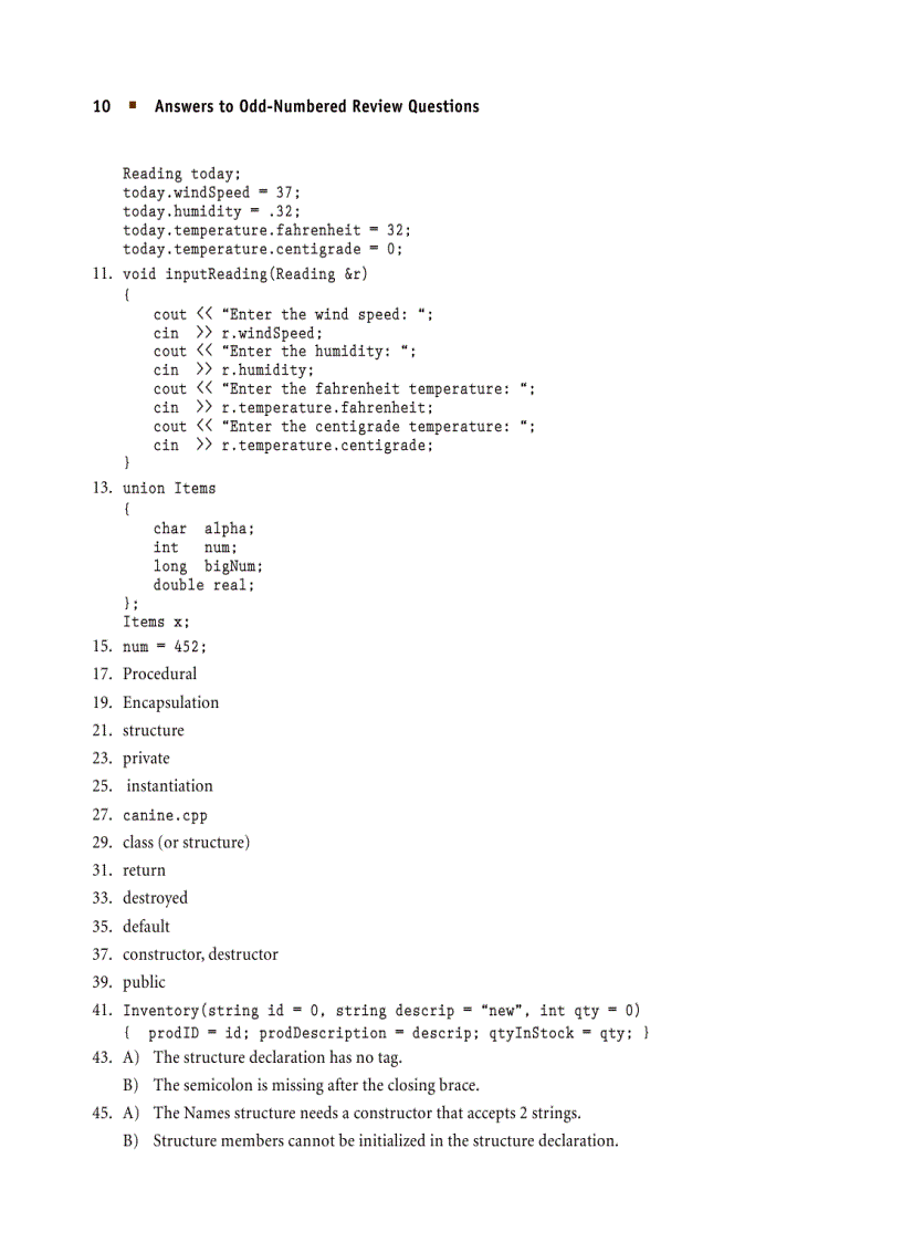 image for page Starting Out with C Early Objects 5th Edition