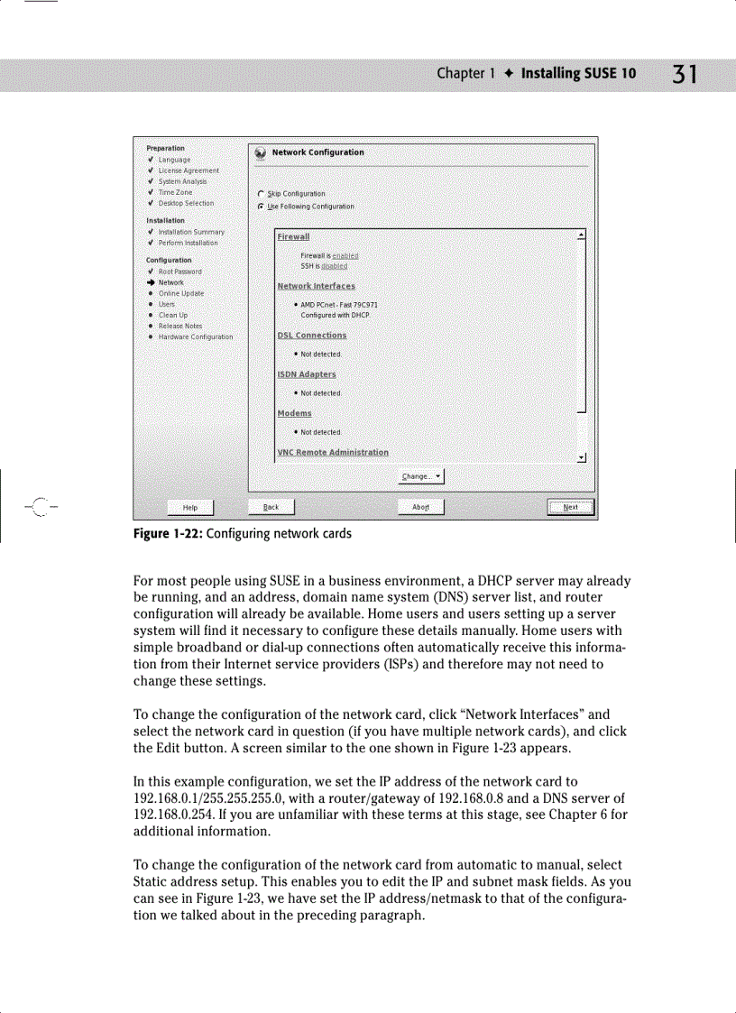 image for page SUSE Linux 10 Bible