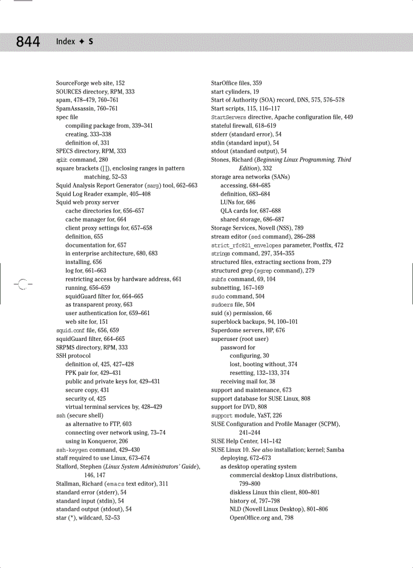 image for page SUSE Linux 10 Bible