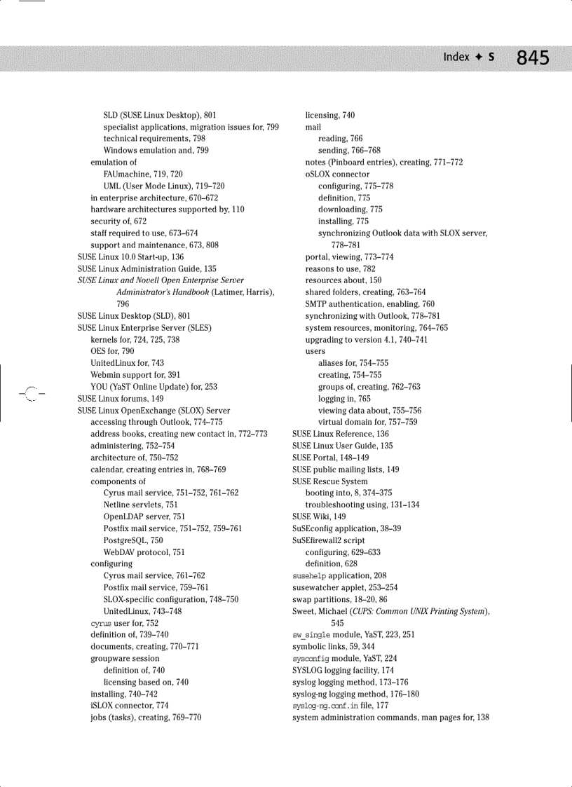 image for page SUSE Linux 10 Bible