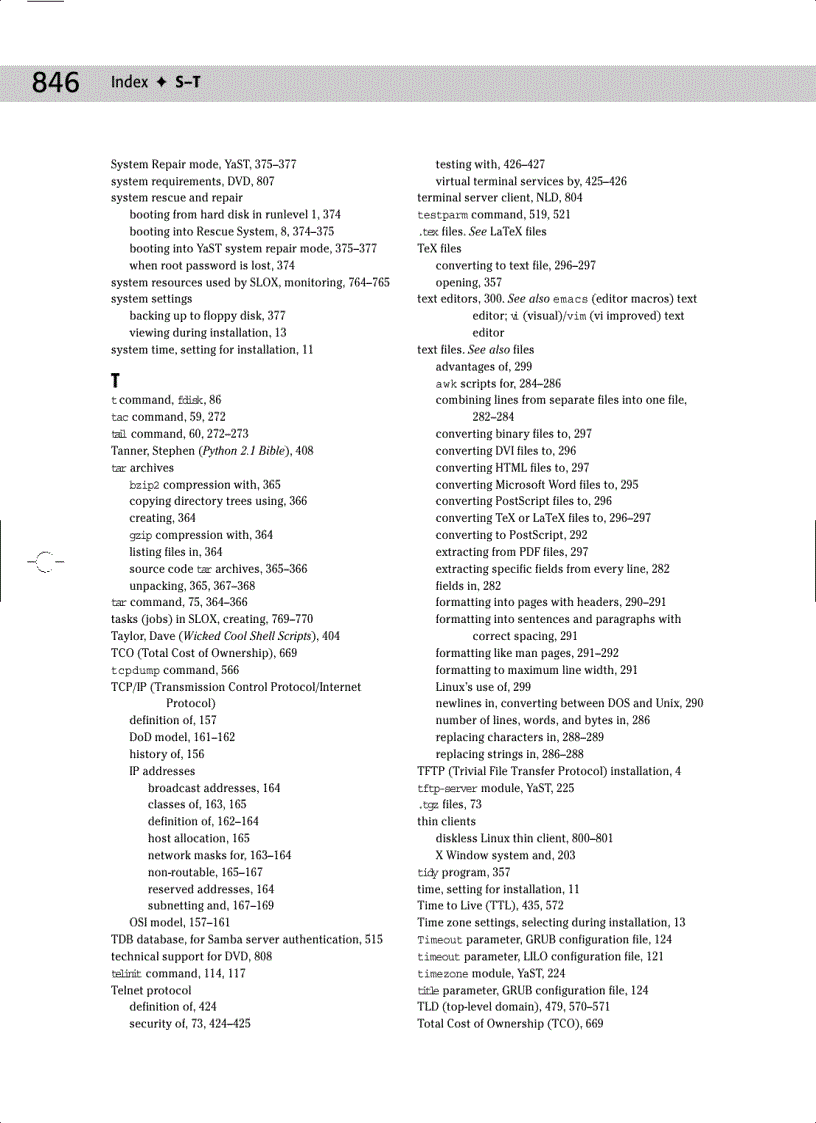 image for page SUSE Linux 10 Bible