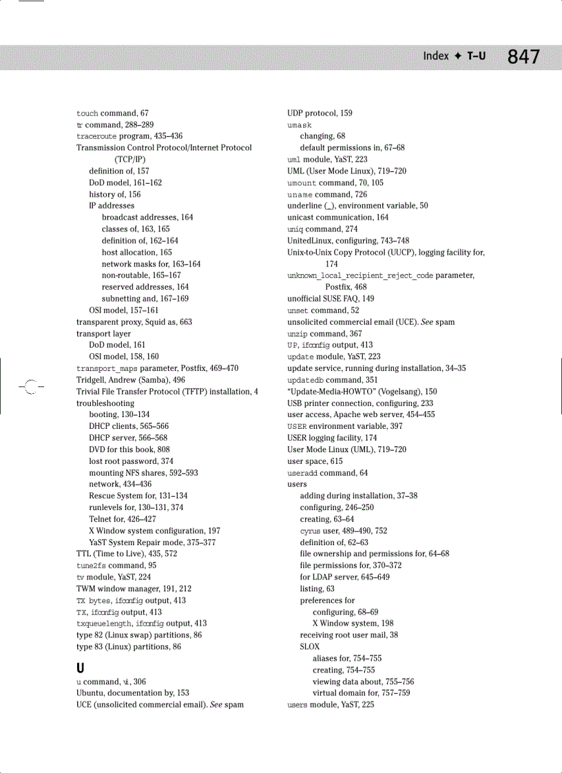 image for page SUSE Linux 10 Bible