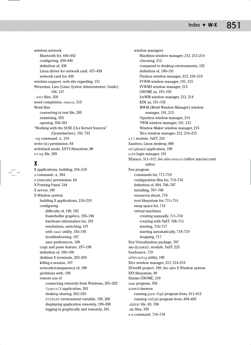 image for page SUSE Linux 10 Bible