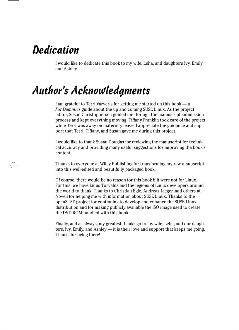 image for page SUSE Linux 10 For Dummies