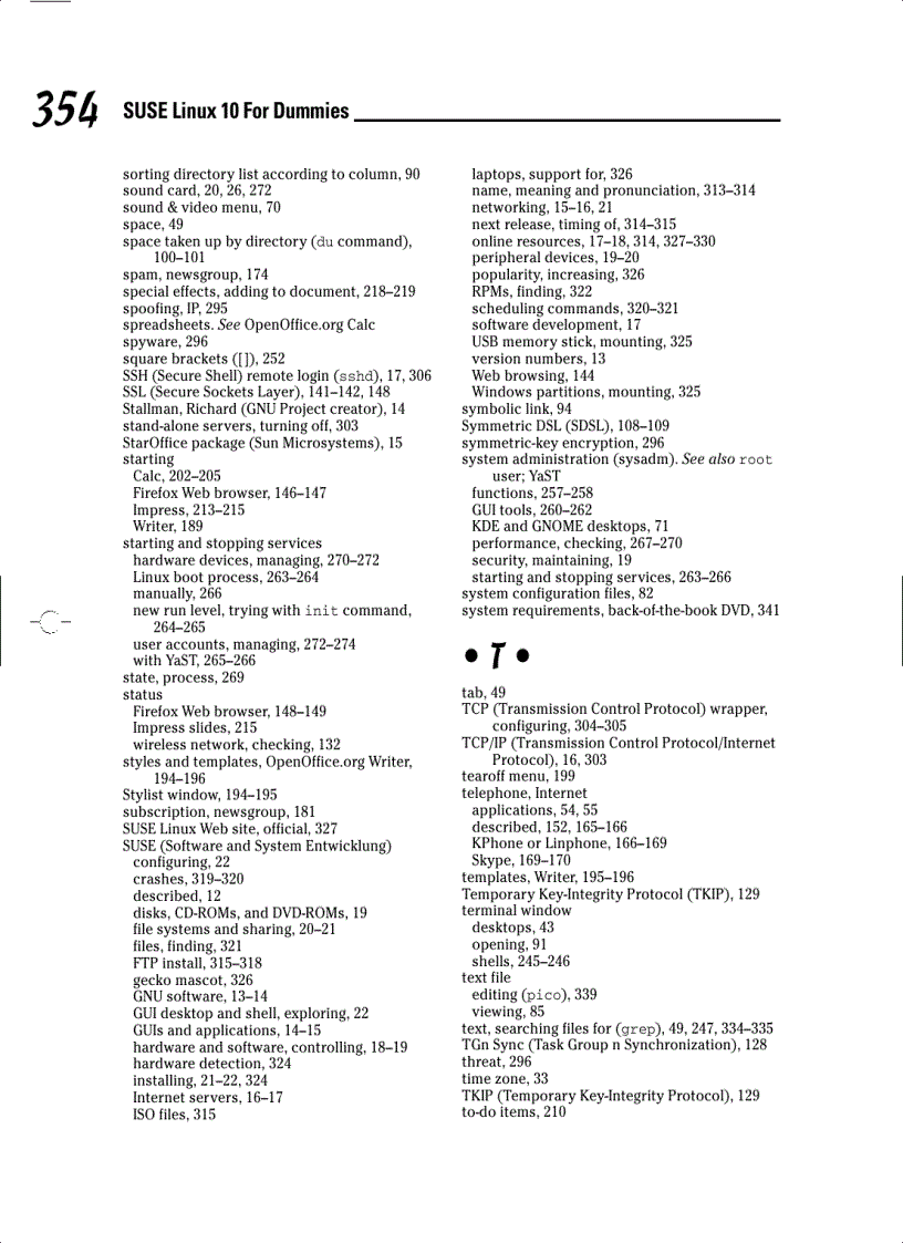 image for page SUSE Linux 10 For Dummies