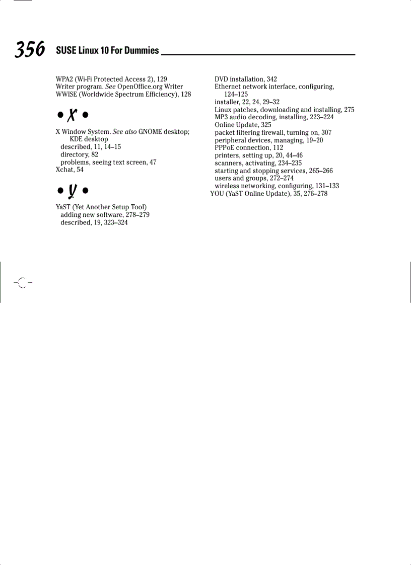 image for page SUSE Linux 10 For Dummies