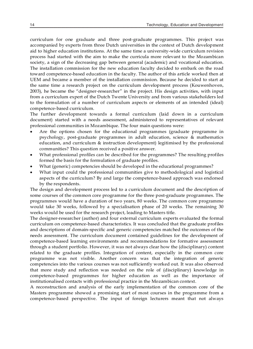 image for page Technology Education and Development