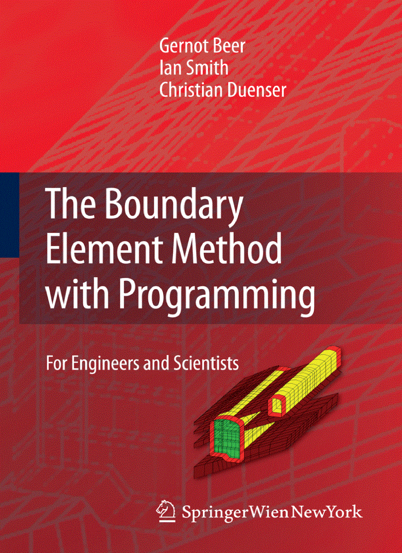 image for page The Boundary Element Method With Programming Sep 2008