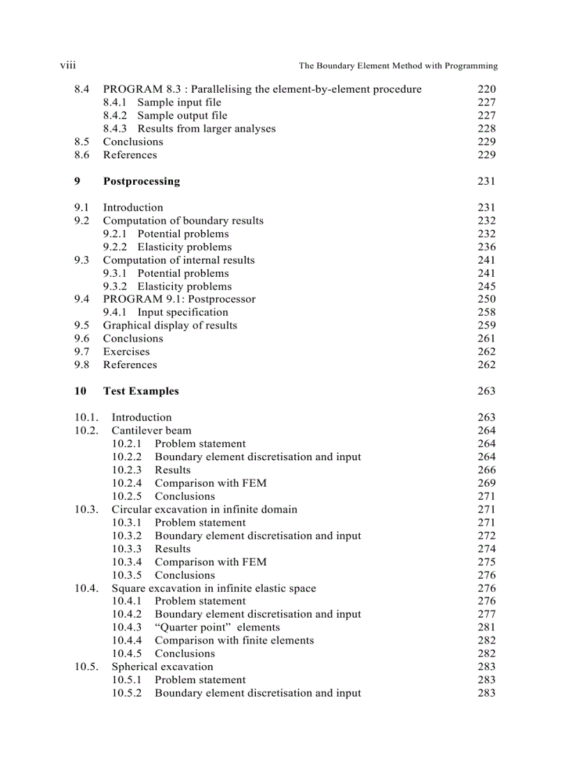 image for page The Boundary Element Method With Programming Sep 2008