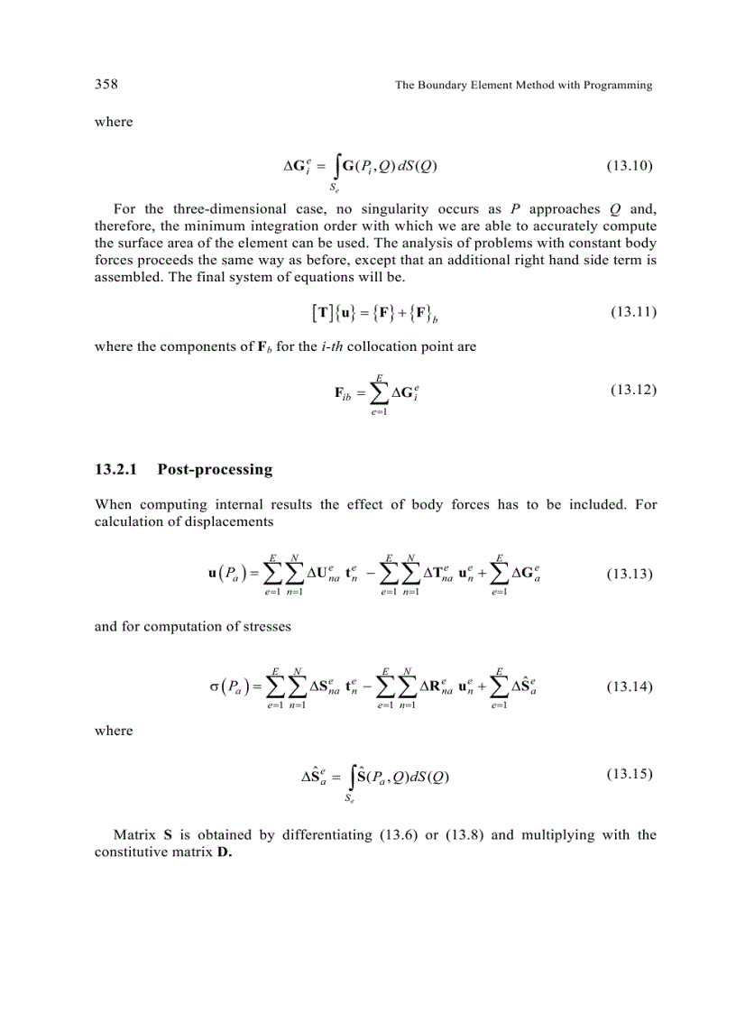 image for page The Boundary Element Method With Programming Sep 2008