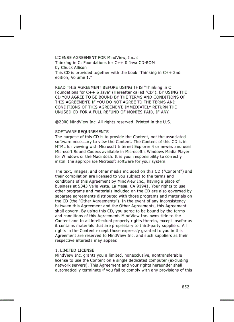 image for page Thinking in C