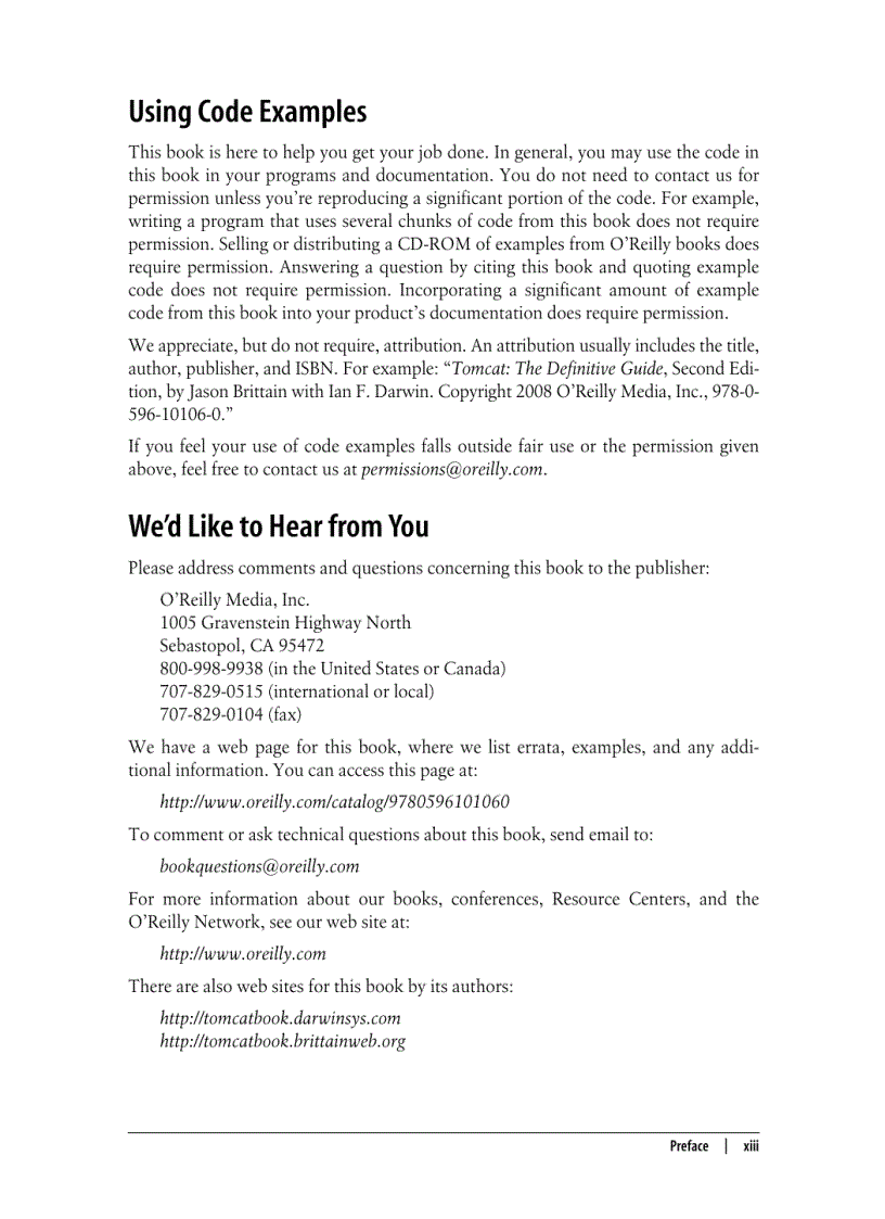 image for page Tomcat The Definitive Guide 2nd Edition Oct 2007