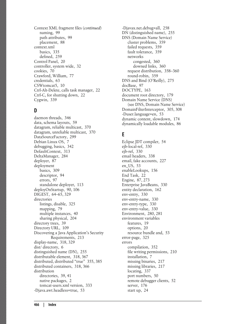 image for page Tomcat The Definitive Guide 2nd Edition Oct 2007