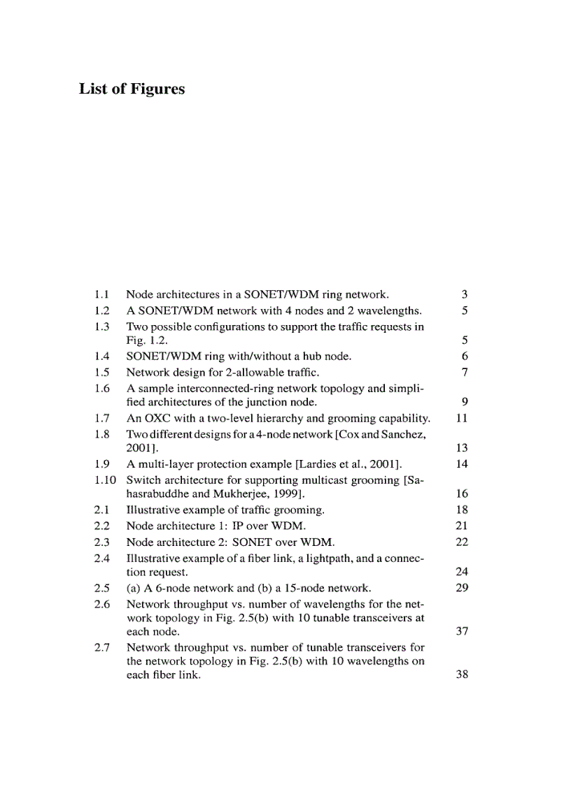 image for page Traffic Grooming in Optical WDM Mesh Networks Aug 2005
