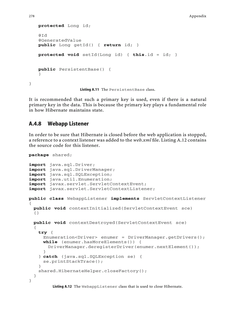 image for page Web Development with Java Using Hibernate JSPs and Servlets Oct 2007