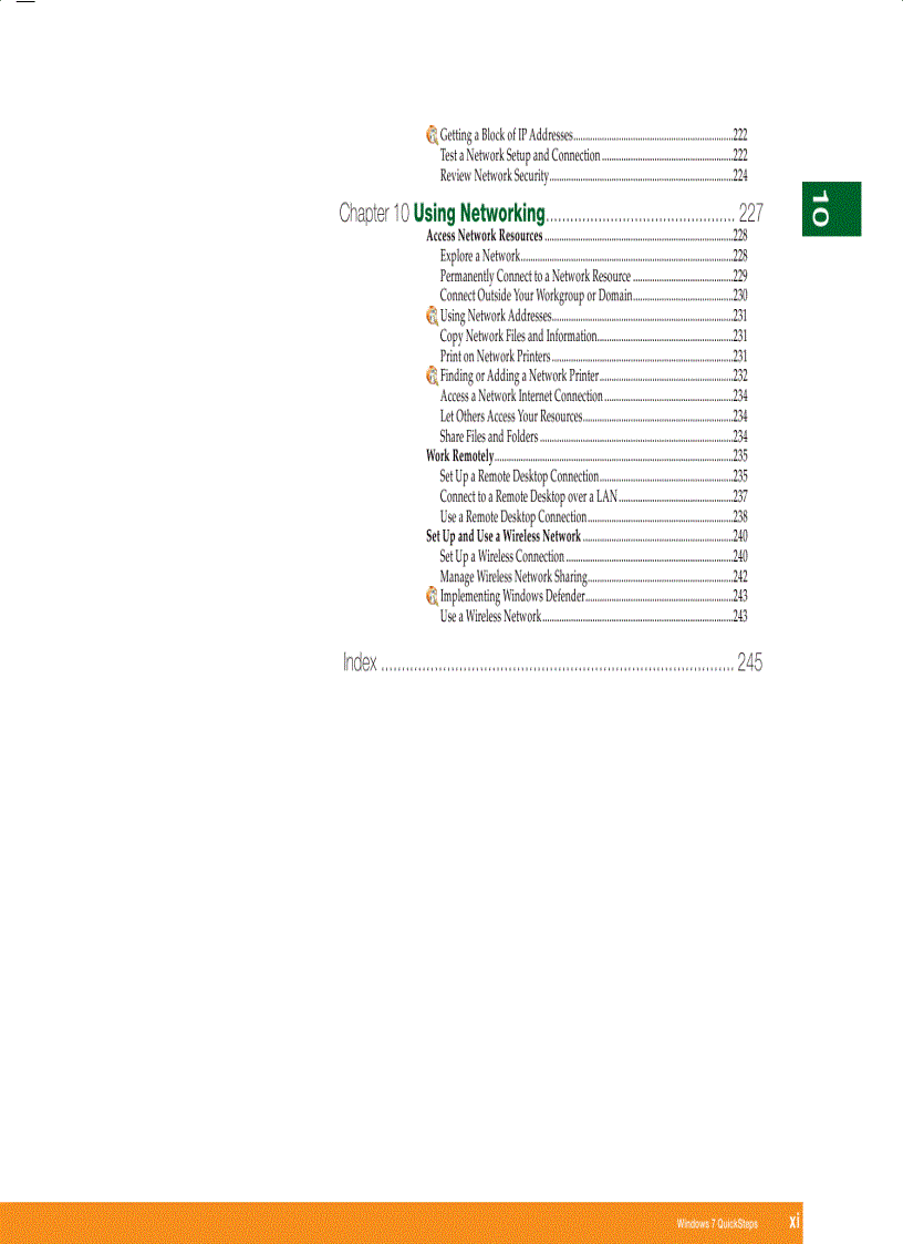 image for page Windows 7 QuickSteps
