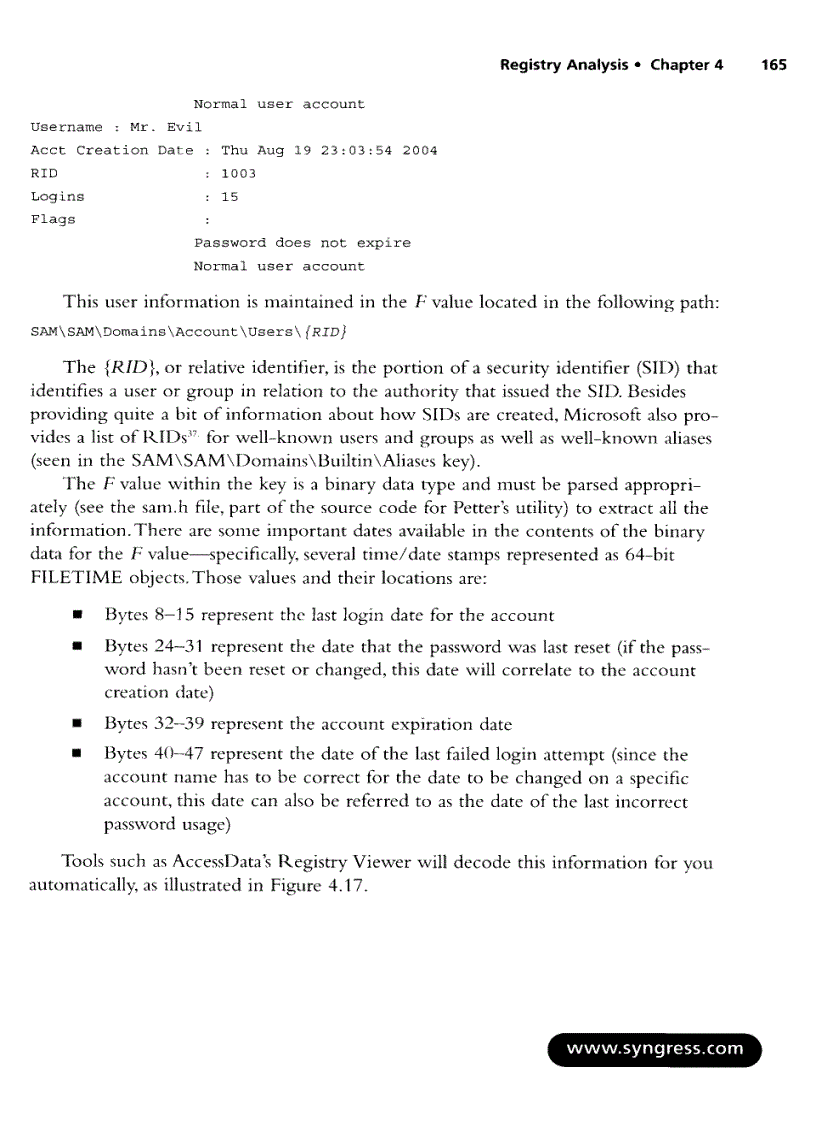 image for page Windows Forensic Analysis Apr 2007
