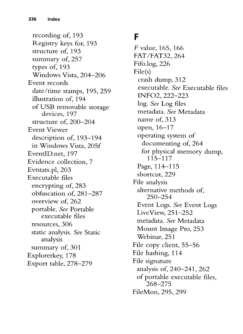 image for page Windows Forensic Analysis Apr 2007