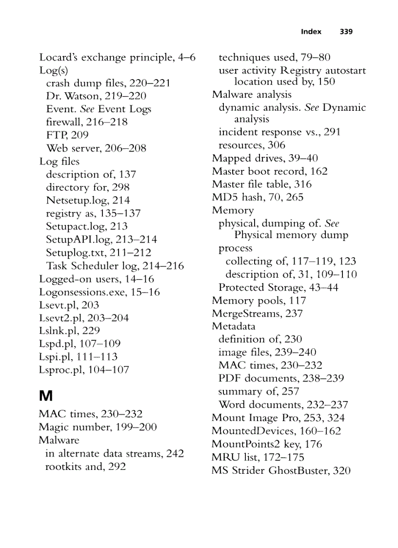 image for page Windows Forensic Analysis Apr 2007