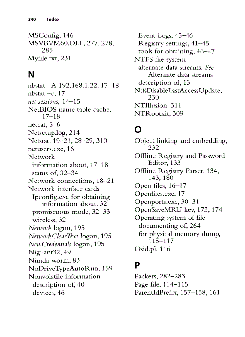 image for page Windows Forensic Analysis Apr 2007