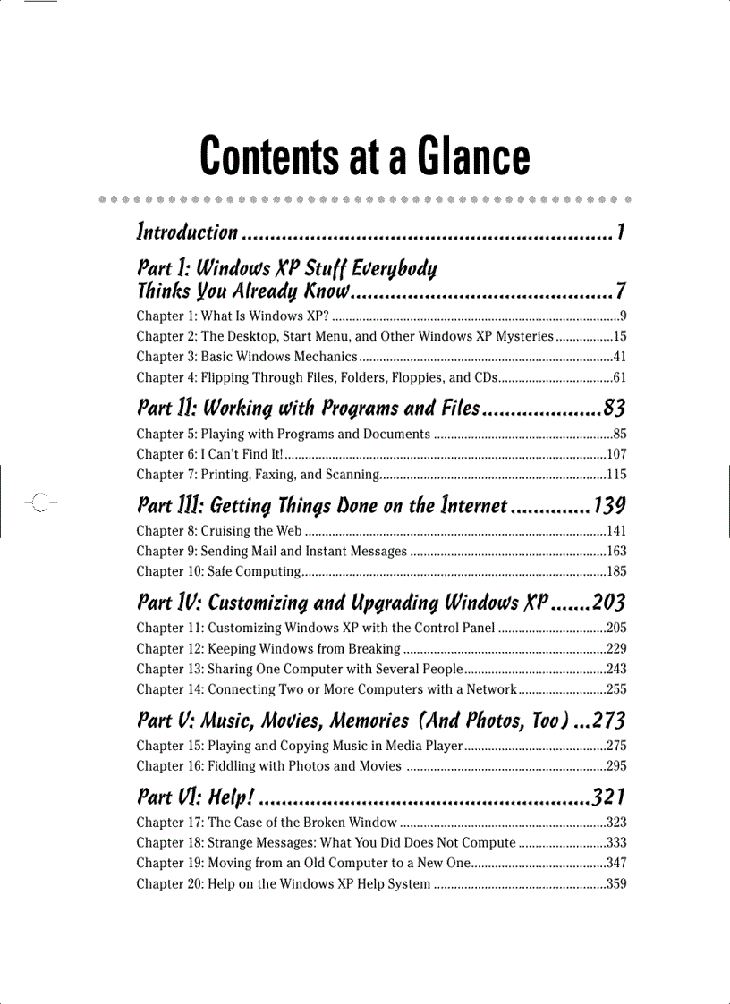 image for page Windows XP for Dummies 2nd Edition