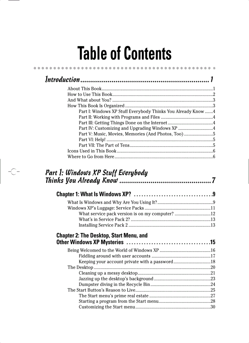 image for page Windows XP for Dummies 2nd Edition