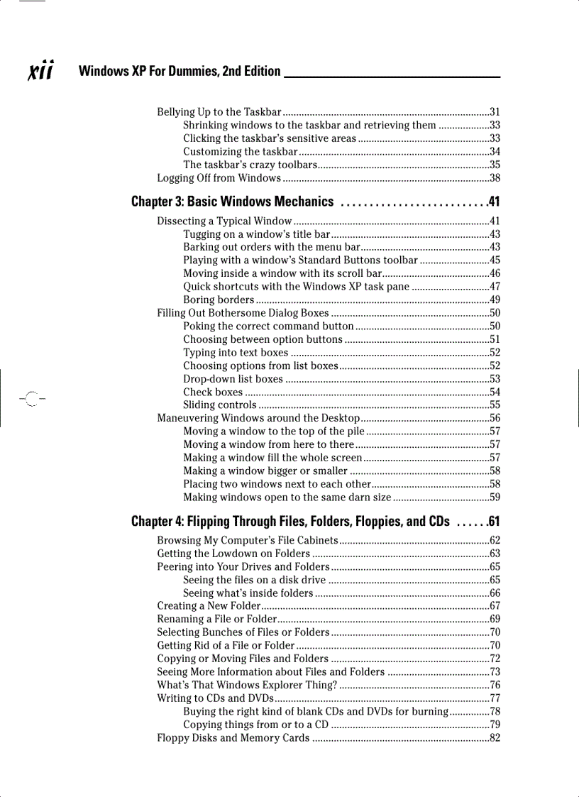image for page Windows XP for Dummies 2nd Edition