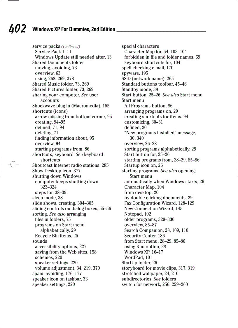 image for page Windows XP for Dummies 2nd Edition