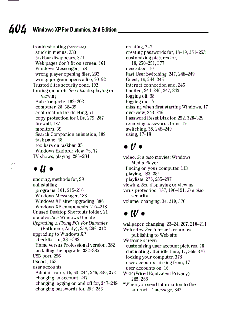 image for page Windows XP for Dummies 2nd Edition