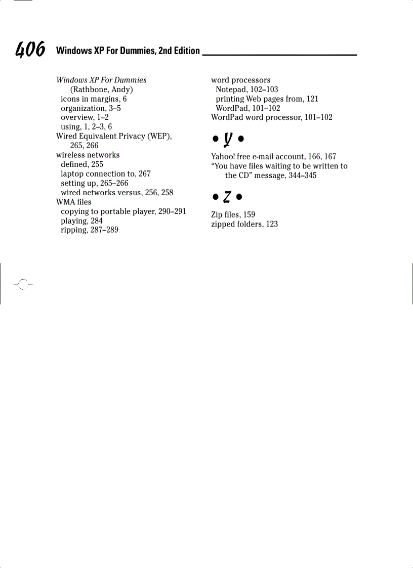image for page Windows XP for Dummies 2nd Edition
