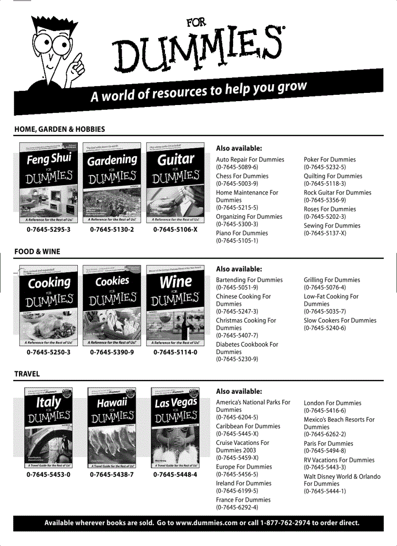 image for page Windows XP for Dummies 2nd Edition