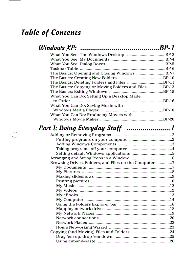 image for page Windows XP for Dummies Quick Reference 2nd Edition