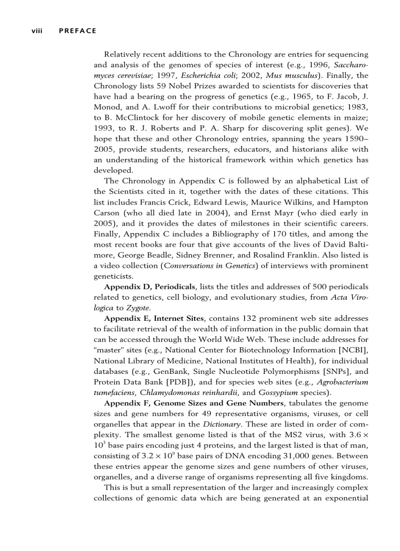 image for page A Dictionary of Genetics